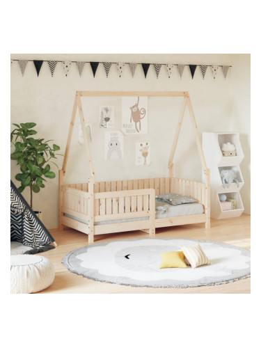 Sonata H Рамка за детско легло, 70x140 см, масивна борова дървесина