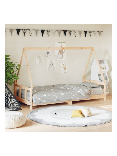 Sonata H Детска рамка за легло, 90x190 см, бор масив