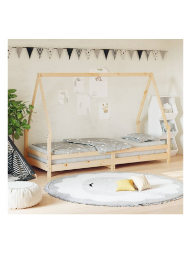 Sonata H Рамка за детско легло, 90x200 см, масивна борова дървесина