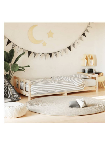 Sonata H Рамка за детско легло, 90x200 см, масивна чамова дървесина