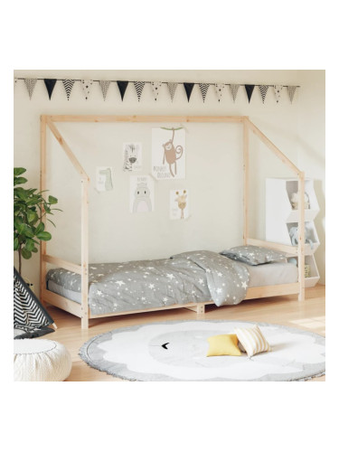 Sonata H Детска рамка за легло 80x200 см борово дърво масив