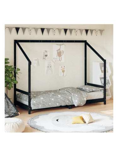 Sonata H Рамка за детско легло 80x200 см масивна борова дървесина