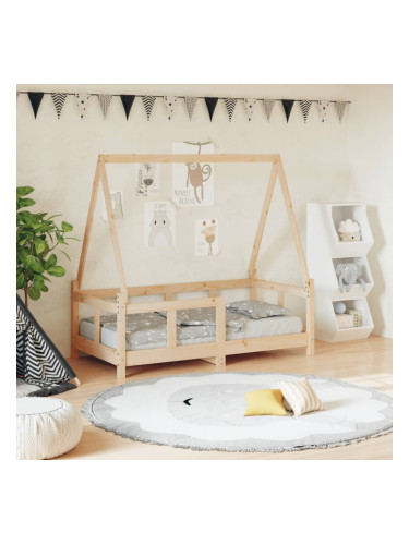 Sonata H Рамка за детско легло, 70x140 см, масивна борова дървесина