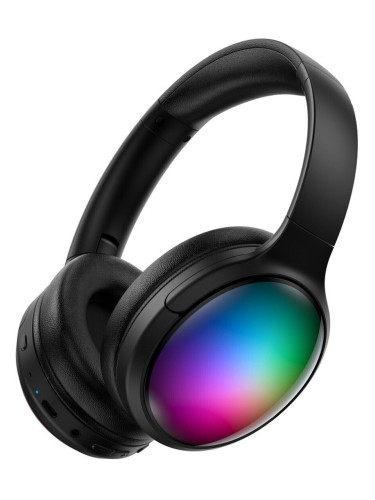 Onikuma B3 RGB Wireless Bluetooth Gaming Headset Черeн слушалки за компютър