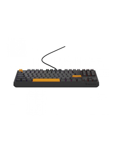 Клавиатура Genesis Gaming Keyboard Thor 230 TKL Anchor Gray Negative US RGB Mechanical Outemu Red