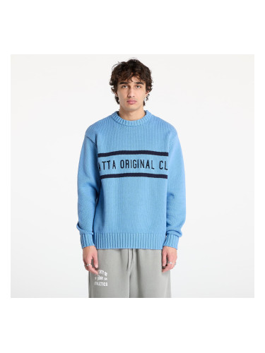 Пуловер Patta Original Clothing Knitted Jumper UNISEX Dusty Blue S