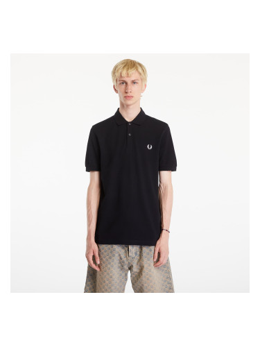 Тениска FRED PERRY Plain Polo T-Shirt Black M