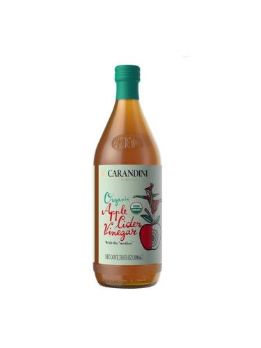 БИО Ябълков оцет (нефилтриран, непастьоризиран) 1 l | Carandini