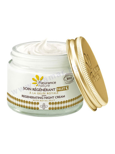 ФЛОРАНС НЕЙЧЪР БИО АНТИ-ЕЙДЖ РЕГЕНЕРИРАЩ НОЩЕН КРЕМ ЗА ЛИЦЕ С ПЧЕЛНО МЛЕЧИЦЕ 50 мл