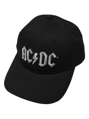 AC/DC Шапка Silver Logo Black