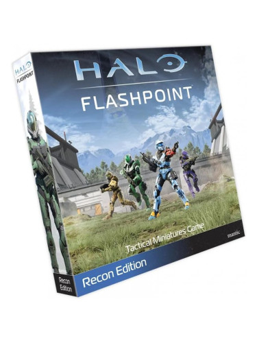  Настолна игра за двама Halo: Flashpoint - Recon Edition - Стратегическа