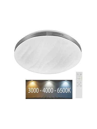 LED Димируем плафон LED/60W/230V 3000K/4000K/6500K + д.у.