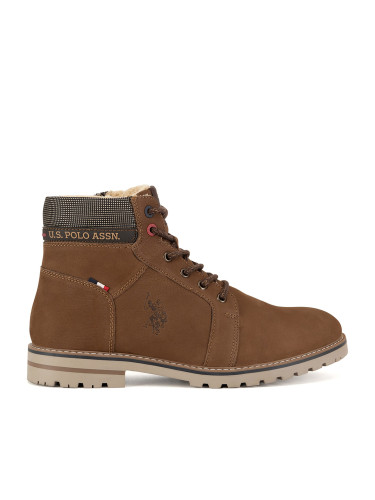 Туристически oбувки U.S. Polo Assn. POLY001M/DLT1 Кафяв