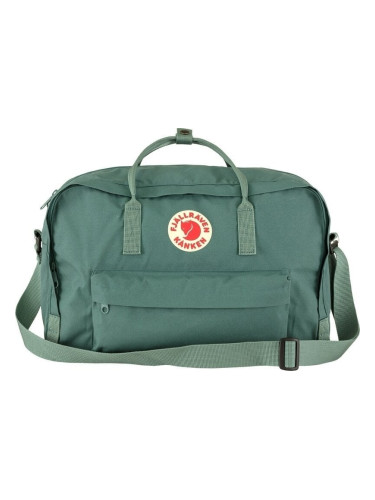 Fjällräven Kånken Weekender Пазарска чанта Frost Green 30 L