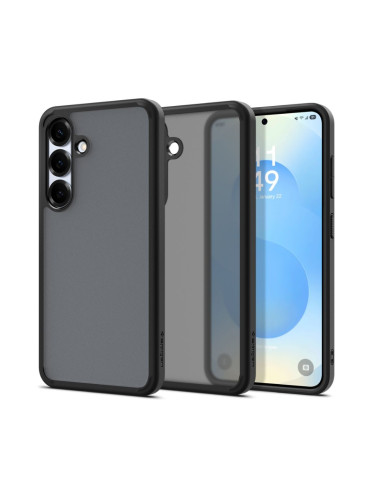 Оригинален кейс Spigen Ultra Hybrid Frost, За Samsung Galaxy S25, Черен