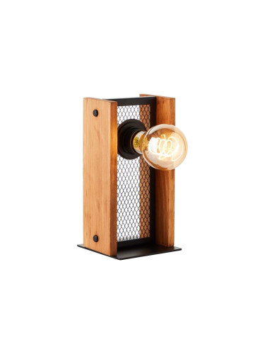 Brilliant - Настолна лампа CALANDRA 1xE27/42W/230V бор
