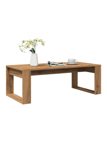 Sonata H Кафе маса, дъб артизан, 102x50x35 см, инженерно дърво