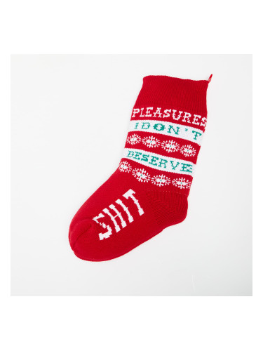 PLEASURES Naughty Holiday Stocking Red Universal