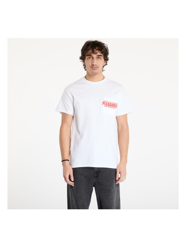 Тениска PLEASURES Staff Pocket T-Shirt White S