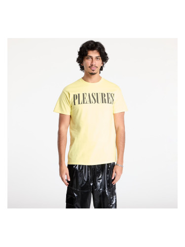 Тениска PLEASURES Onyx 24 T-Shirt Cornsilk L