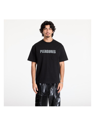 Тениска PLEASURES Impact Pocket Heavyweight Shirt Black M