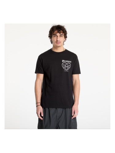 Тениска PLEASURES Connected T-Shirt Black S