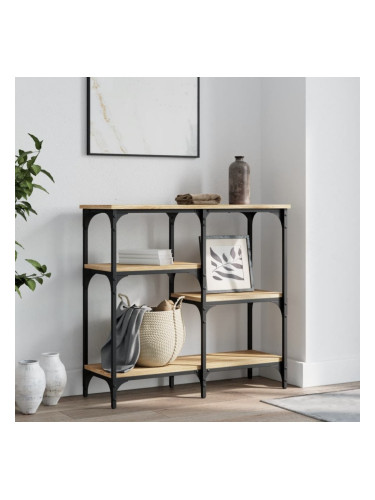 Sonata H Конзолна маса, дъб сонома, 80x29x75 см, инженерно дърво