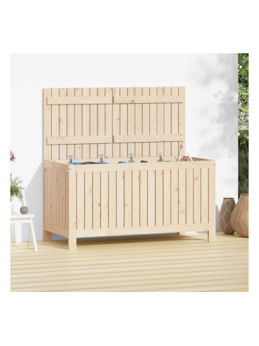 Sonata H Градинска кутия за съхранение, 121x55x64 см, бор масив
