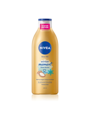 NIVEA Winter Moment подхранващ лосион за тяло с масло от шеа 400 мл.