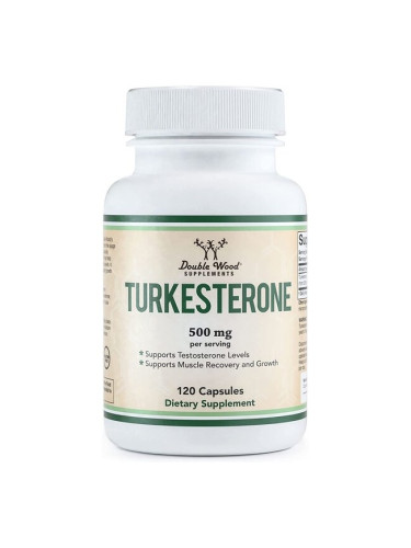 Turkesteron/ Туркестерон, 500 mg, 120 капсули Double Wood