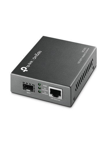 Медиен конвертор TP-Link Omada MC420L 10G Multi-Gigabit SFP