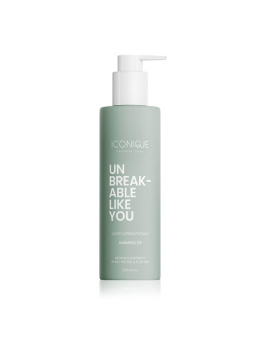 ICONIQUE Professional UNBREAKABLE LIKE YOU Length Strengthening шампоан за укрепване на дължината на косата 250 мл.