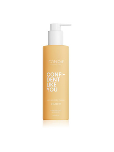 ICONIQUE Professional CONFIDENT LIKE YOU Anti-Hair Loss & Thinning шампоан против косопад 250 мл.