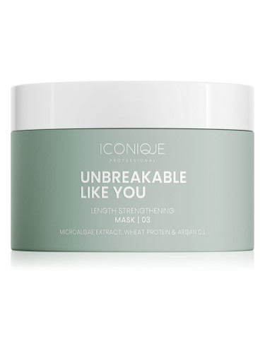 ICONIQUE Professional UNBREAKABLE LIKE YOU Length Strengthening маска за укрепване на дължината на косата 200 мл.