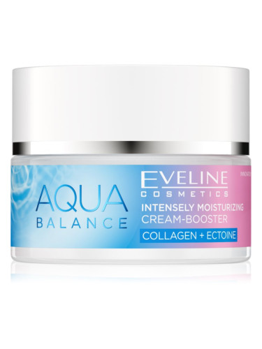 Eveline Cosmetics Aqua Balance Collagen + Ectoine интензивен хидратиращ крем за озаряване на лицето 50 мл.