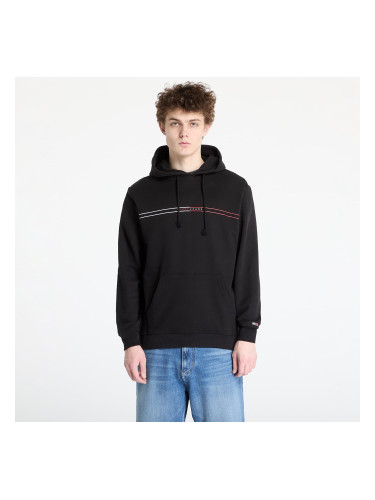 Суитшърт Tommy Jeans Regular Entry Graphic Hoodie Black L