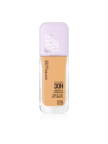 MAYBELLINE NEW YORK SuperStay Lumi-Matte лек фон дьо тен за дълготраен ефект цвят 128 35 мл.