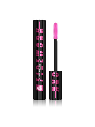 MAYBELLINE NEW YORK Lash Sensational Firework спирала за удъжаване, извиване и обем екстра черно цвят Electro Black 10 мл.