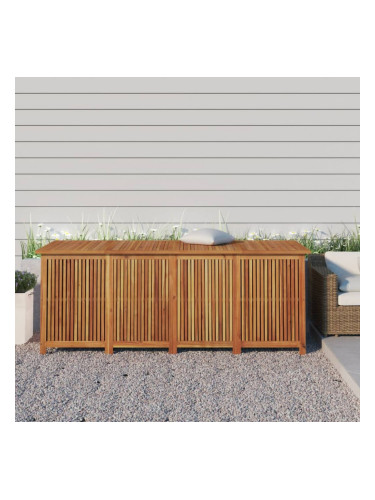 Sonata H Градинска кутия за съхранение 200x80x75 см акациево дърво масив