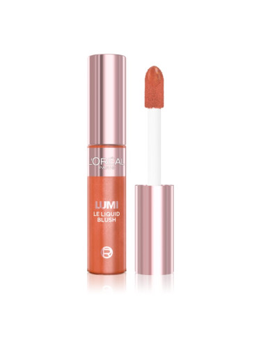 L’Oréal Paris Lumi Le Liquid Blush течен руж цвят 627 Warm Peach 11 мл.