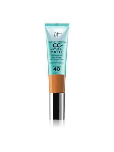 IT Cosmetics Your Skin But Better CC+ Natural Matte CC крем за матиране SPF 40 Rich 32 мл.