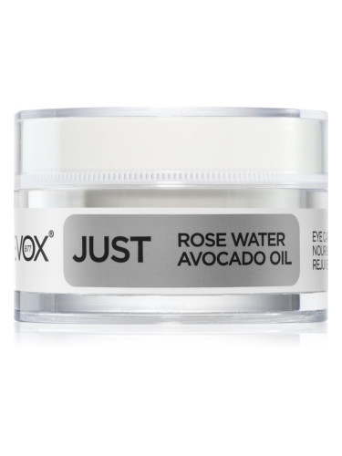 Revox B77 Just Rose Water Avocado Oil Eye Care подхранващ крем за околоочния контур 50 мл.