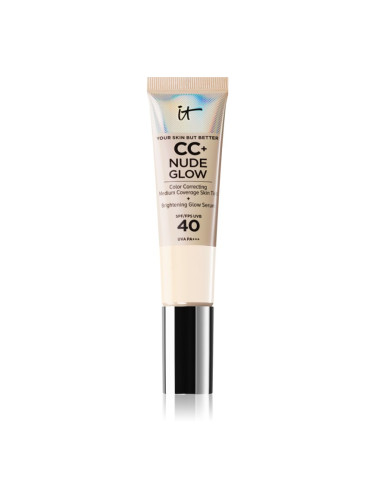 IT Cosmetics Your Skin But Better CC + Nude Glow CC крем за озаряване на лицето SPF 40 Fair Porcelain 32 мл.