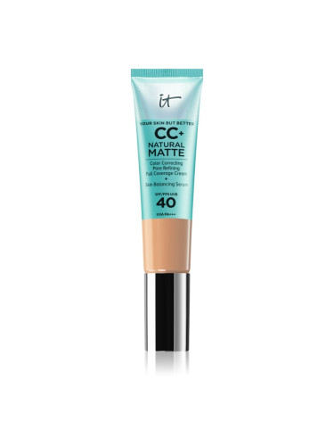 IT Cosmetics Your Skin But Better CC+ Natural Matte CC крем за матиране SPF 40 Medium 32 мл.