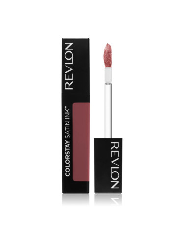 Revlon Cosmetics ColorStay™ Satin Ink дълготрайно течно червило цвят N°007 Partner in Crime 5 мл.