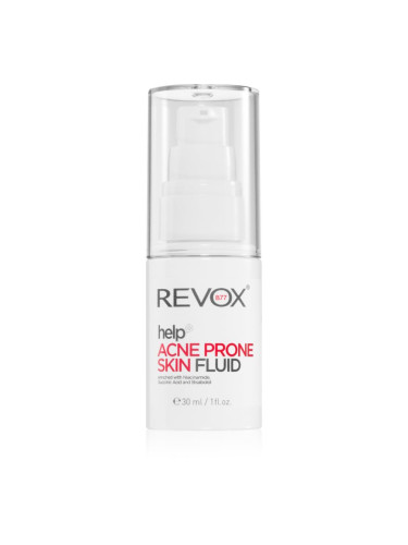 Revox B77 Help Acne Prone Skin Fluid лек хидратиращ флуид за кожа с акне 30 мл.