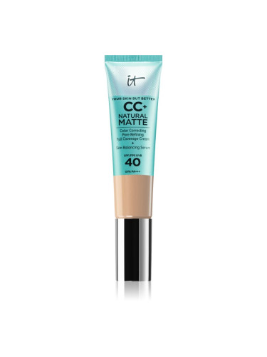 IT Cosmetics Your Skin But Better CC+ Natural Matte CC крем за матиране SPF 40 Light 32 мл.