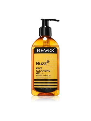 Revox B77 Buzz Face Cleansing Gel енергизиращ почистващ гел за лице Lemon & Honey 180 мл.