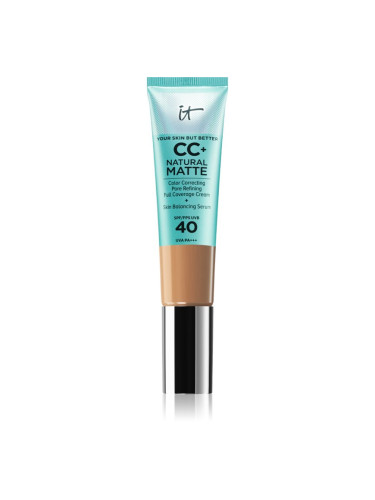 IT Cosmetics Your Skin But Better CC+ Natural Matte CC крем за матиране SPF 40 Neutral Tan 32 мл.