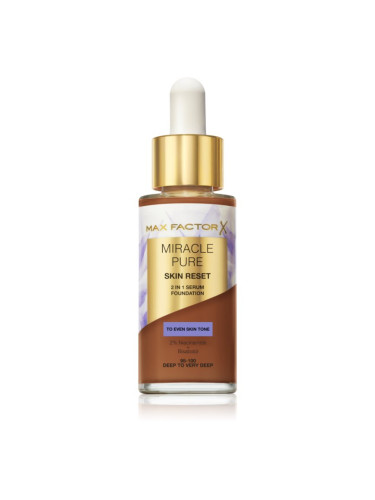 Max Factor Miracle Pure Skin Reset Серум фон дьо тен цвят 95-100 Deep to Very Deep 30 мл.